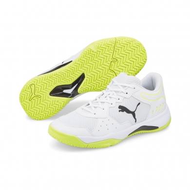 Puma Buty tenisowe Solarsmash RCT Allcourt biało/żółte męskie